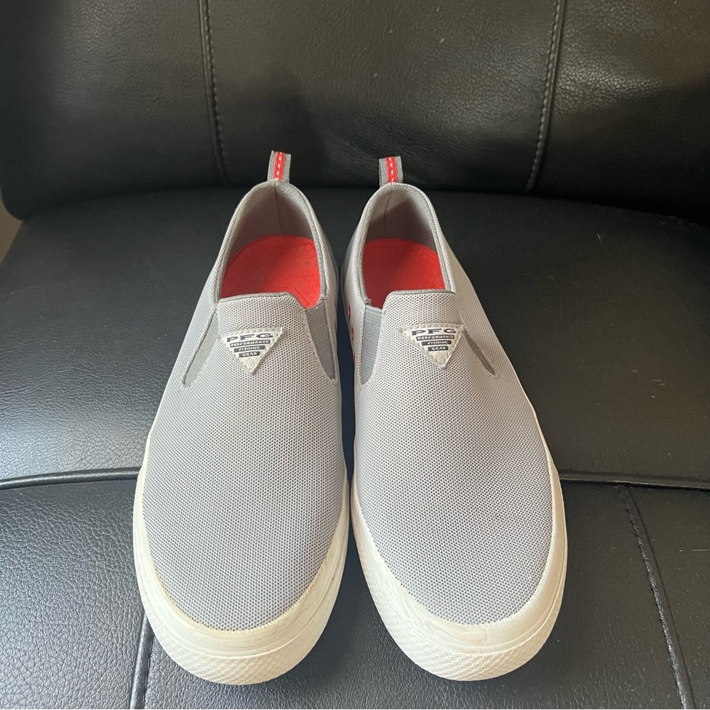 Columbia Gray Slip-On Men's Shoes